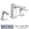 Bristan Ebony 3 Hole Basin Mixer Clicker Waste Spare Parts